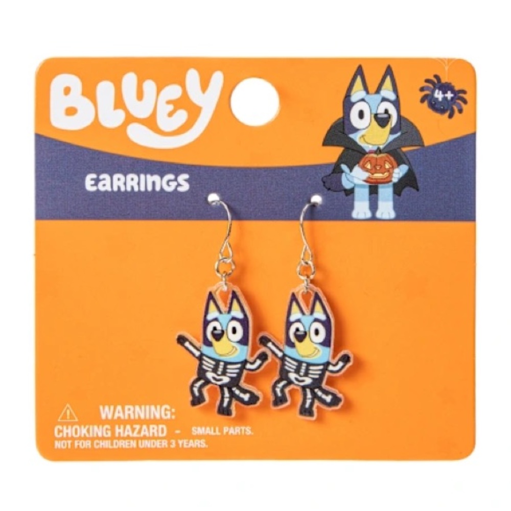 Halloween Bluey™ Dangle Earrings 🎃